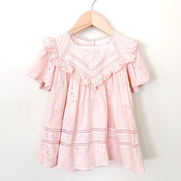 zara baby pink dress